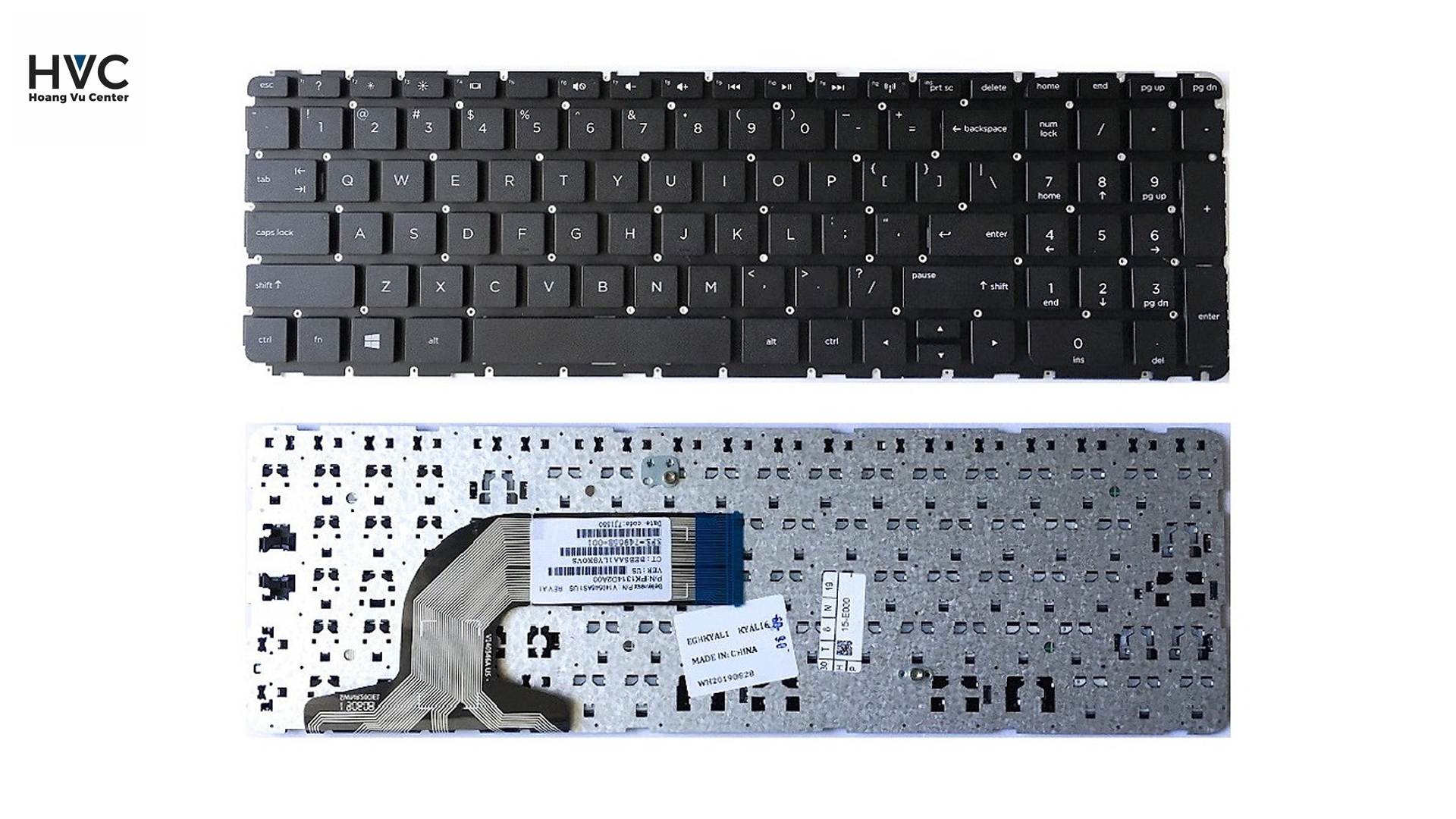 Clavier Français AZERTY HP 15-g000 Avec Cadre - Neuf - Pour Portable HP