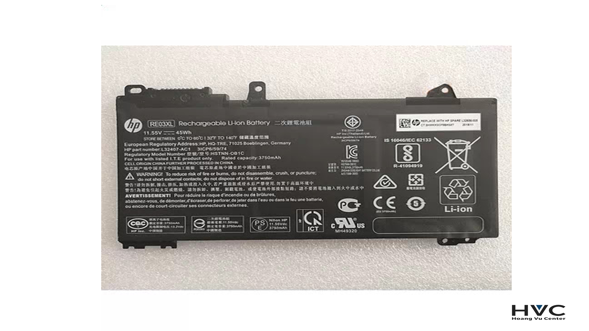 Pin Laptop HP Probok 440 G7-RE03XL Zin New